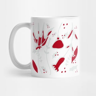 winter floral Mug